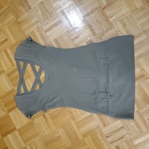 Nomads Hemp Wear 80's Organic Hemp Cotton Mini Dress Crisscross Back Design